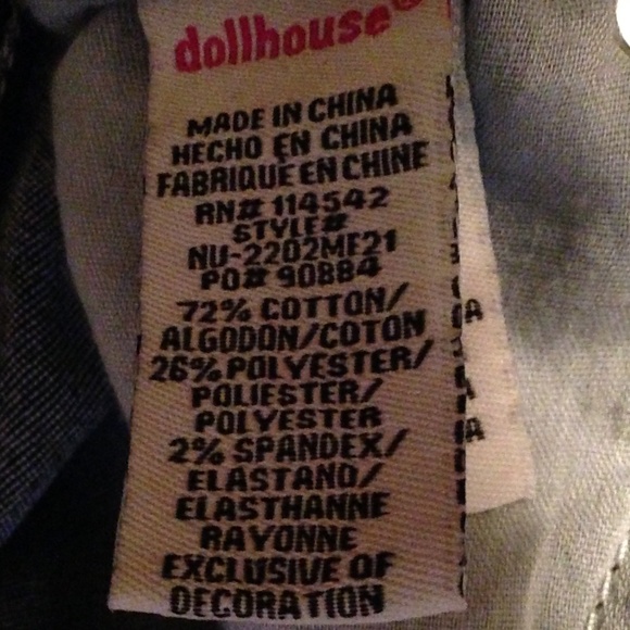 Sexy Dollhouse Indigo Extra Slim Jeans 5 - Picture 5 of 7